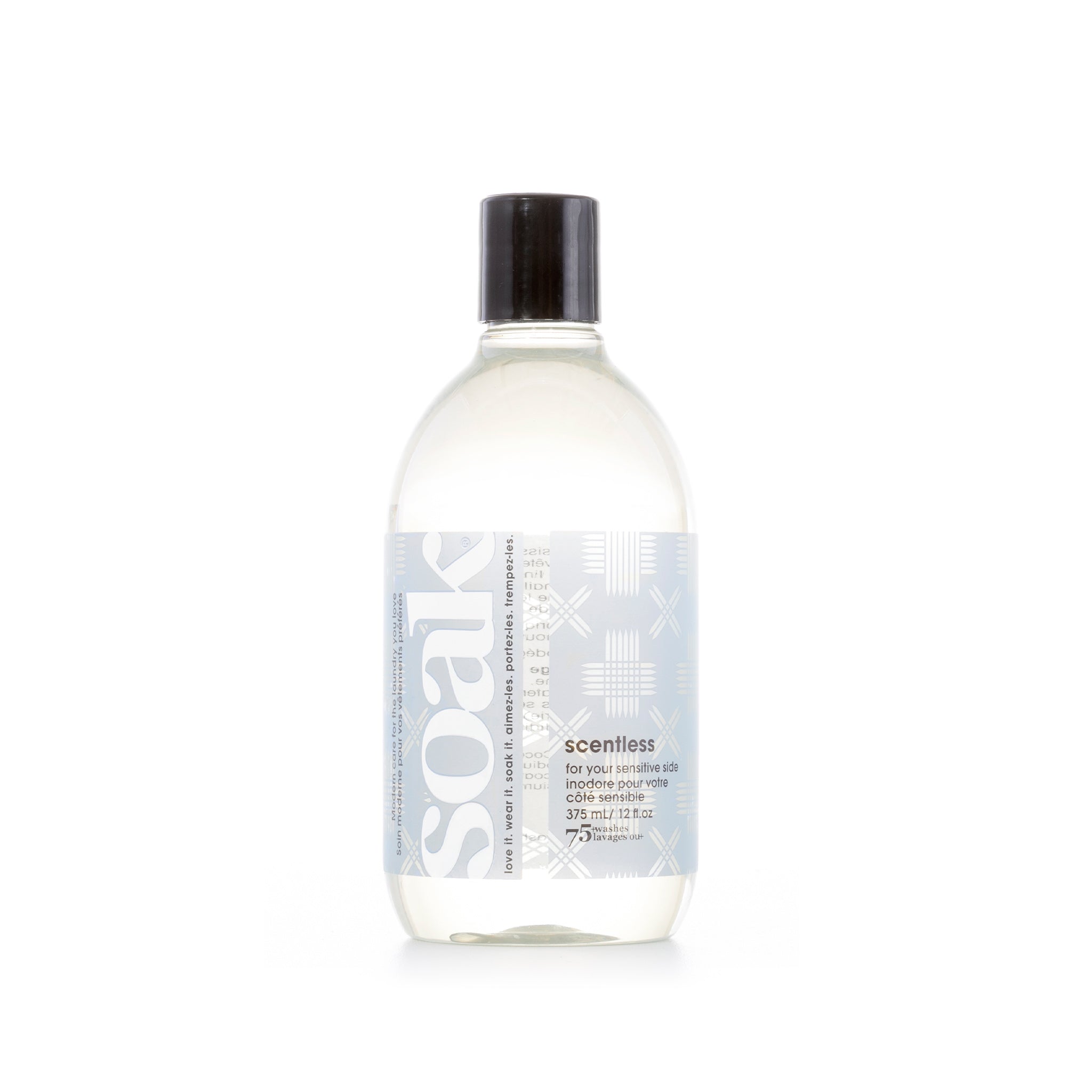 Soak no-rinse wool wash, Scentless, 375ml