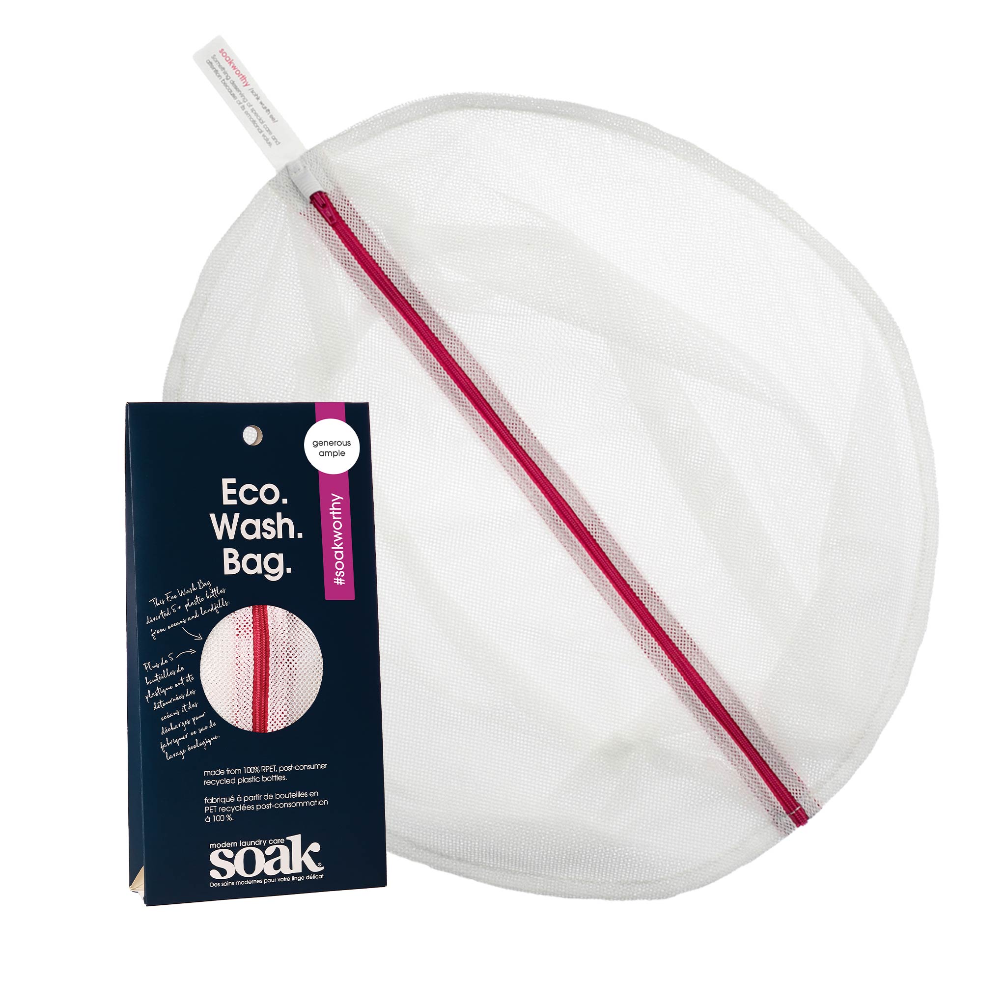 Eco Wash Bag - Generous – Soak Wash Inc. D2C-US