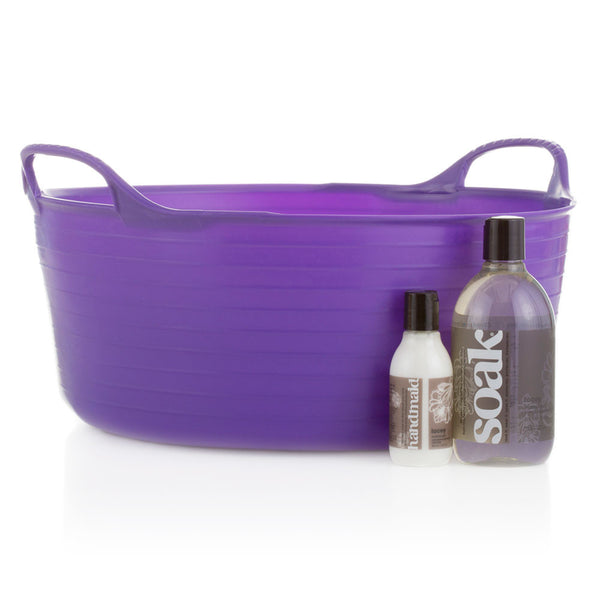 Fig Soak 3oz Gentle Laundry Soap & Eco Wash Bag Set, Soak Wash #SB-WB01-4F